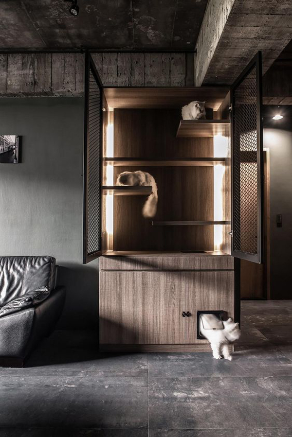 industrial-wooden-cat-cabinet-design