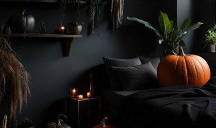 spooky-dark-halloween-bedroom-ideas