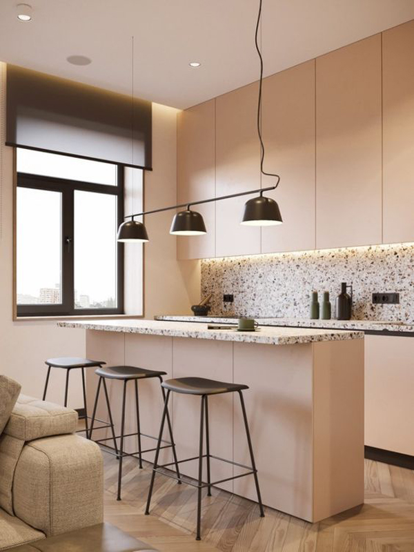 trendy-pink-terrazzo-kitchen-decor-ideas
