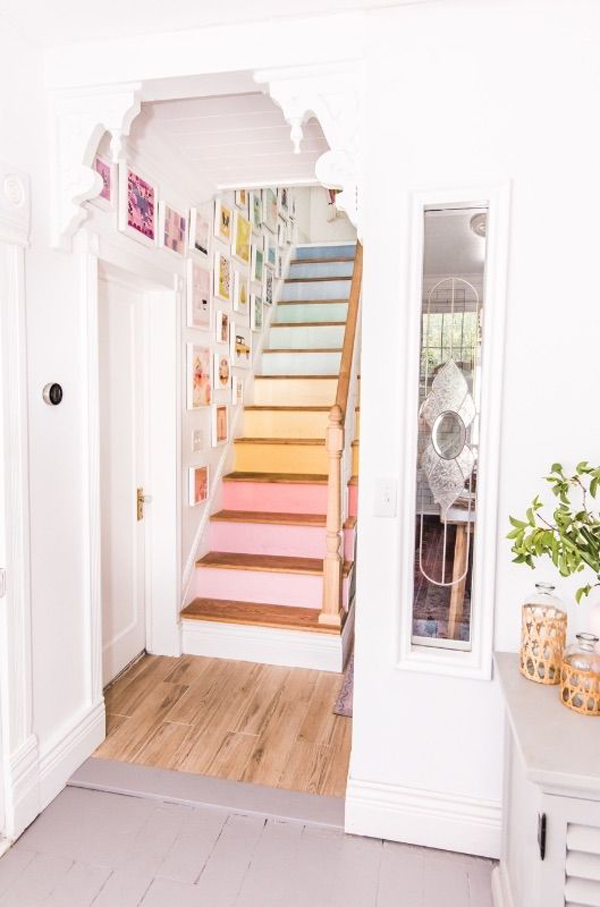 rainbow-staircase-design-for-kids