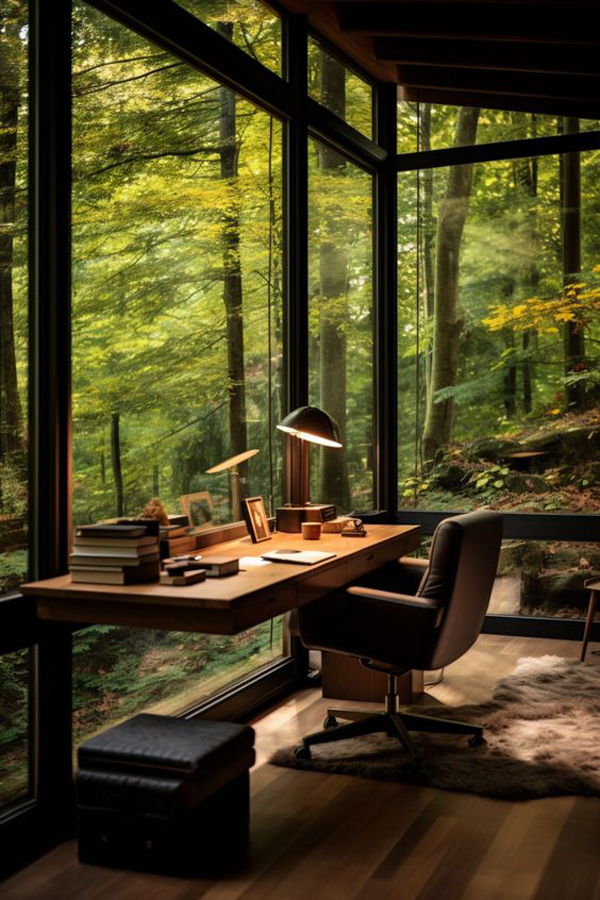 home-office-retreats-with-forest-surroundings