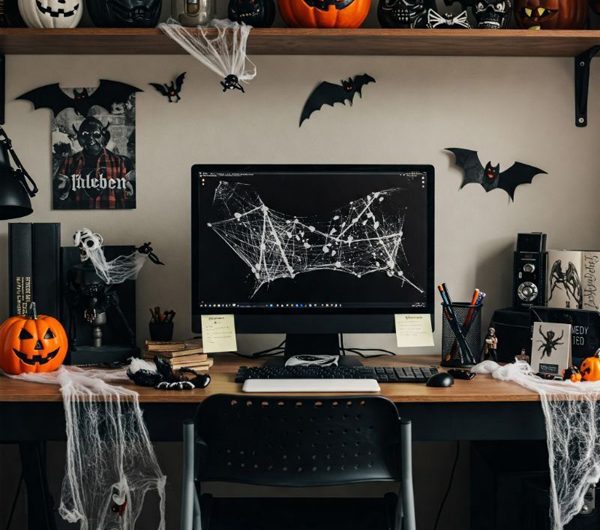 20 Trendy Halloween Home Office Ideas