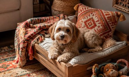 cozy boho dog room decor ideas